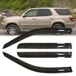 4PCS Original Shatterproof Rainproof Side Window Deflectors For Sequoia .... Fixed Price $59.62.