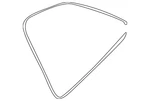 Genuine Subaru Quarter Glass Seal 65245SJ020. Fixed Price $14.56.