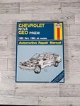 Chevrolet Nova Geo Prizm 1985-1990 Repair Manual Shop Service Book Haynes Chevy. Fixed Price $9.95.