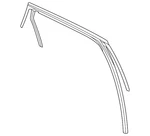 Genuine Ford Window Channel LJ6Z-7825767-D. Fixed Price $192.09.