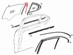 New Mercedes-benz W205 Rear Left Door Window Divider A2057300319 Original. Fixed Price $65.07.