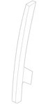 Genuine Mitsubishi Sash Channel MR599941. Fixed Price $12.60.