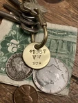1967 Vw Bug Beetle Volkswagen Key Fob. Fixed Price $13.95.
