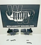 Windshield & Door Frame Hinges Left + Right Black PX8 97-06 Jeep Tj Wrangler 4UU. Fixed Price $54.60.