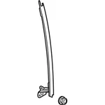 Genuine Ford Window Regulator Guide AB3Z-21222A01-A. Fixed Price $37.23.