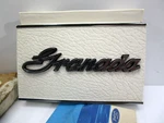 Nos 1975-77 Ford Granada Rear Fuel Filler Door W/emblem D5DZ-66405A26-C. Fixed Price $85.97.