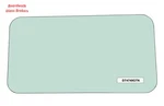 Peterbilt 200,300 Series (89-23) B/g Green Tint Short Option (19X36). Fixed Price $279.00.