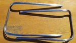 Chrome Trim Ford Wagon Rear Window Hatch Tailgate 1957 1958 Country Sedan. Fixed Price $151.11.