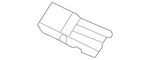 Genuine Nissan Windshield Spacer 72715-6MA0A. Fixed Price $20.89.