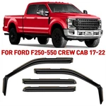 Rain Guards Vent Visors Shade 2017-2022 Ford F-250-550 Supercrew. Fixed Price $62.99.