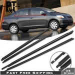 Window Weatherstrip Moulding Trim Seal Belt 4PCS For Toyota Yaris 2007-16 Sedan. Fixed Price $27.58.