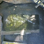 1986 - 1994 Classic Saab 900 3 Door Hatch Left Front Sliding Window Glass. Fixed Price $125.00.