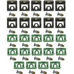 For Dodge Charger 1968-1969 Oer Front Windshield Molding Clip Set. Fixed Price $33.76.
