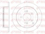 Remsa 6756.00 Brake Disc For Hyundai, Kia. Fixed Price $42.88.