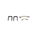 Rugged Ridge Stainless Windshield Tie Down Kit Fits 55-95 Cj/jeep Wrangler. Fixed Price $31.49.