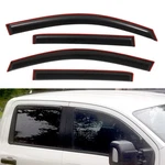 In-channel Window Visor Rain Guard Vent Shade For 2017-2024 Nissan Titan Crewcab. Fixed Price $42.99.