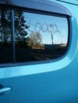 2009-14 Nissan Cube Passenger Rear Door Glass Privacy Tint. Fixed Price $129.99.