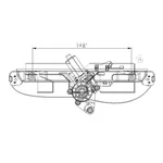 Tyc 660512 Power Window Motor And Regulator Assembly For 07-12 Aura Malibu. Fixed Price $76.99.