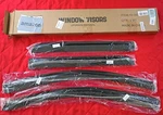 Yqautec Yd Acrylic Window Visors/rain Guards 2004-2015 Nissan Titan Crew Cab. Fixed Price $20.00.