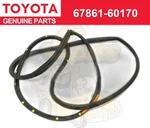 Toyota Genuine 67861-60170 Weatherstrip, Front Door, Rh 6786160170. Fixed Price $95.61.