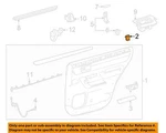 Toyota Oem 22-26 Sequoia,tundra Rear Door Interior Trim-sunshade Hook 659880C020. Fixed Price $12.23.