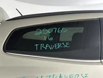 Passenger Quarter Glass Lt Without Tint Opt Anj Fits 15-17 Traverse 2802657. Fixed Price $150.00.
