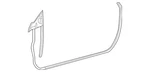 Genuine Mercedes-benz Sealing Frame 209-720-02-78. Fixed Price $138.44.