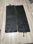 Freightliner Cascadia 126 Windshield Curtains Pair Oem. Fixed Price $175.00.