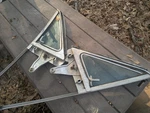 Ford Thunderbird Quarter Vent Window Left And Right Chrome Trim. Fixed Price $120.00.