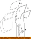 Gm Oem 07-17 Acadia Limited Door Glass Hardware-rear Guide 22783136. Fixed Price $39.64.