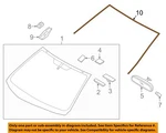 Hyundai Oem 17-18 Elantra Windshield-reveal Molding 86130F2000. Fixed Price $76.59.