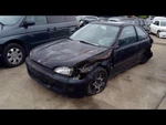 Driver Left Front Door Glass Hatchback Fits 92-95 Civic 157550. Fixed Price $102.00.