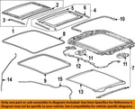 Gm Oem 10-20 Impala,lacrosse Sunroof-fixed Glass Side Seal 20805904. Fixed Price $38.89.