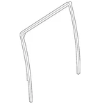 Genuine Nissan Window Channel 82330-ZH60B. Fixed Price $117.44.