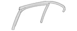 Genuine Mercedes-benz Run Channel 206-735-08-00. Fixed Price $67.47.