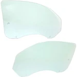 Door Glass 2005-2014 Ford Mustang Set Of Front Driver And Passenger Side. Fixed Price $163.97.