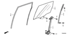 New Genuine Honda Fit Window Regulator 72750-TF0-003 72750TF0003 Oem. Fixed Price $350.00.
