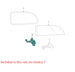 2008-2010 Chrysler Town & Country Driver Lh Quarter Panel Glass Latch Used. Fixed Price $49.99.