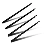4PCS Black Window Molding Trim For 2008-2017 Mitsubishi Lancer 5727A005 5727A006. Fixed Price $85.99.