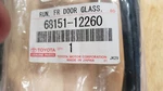 New Genuine Toyota 2009-2013 Corolla Front Driver Door Run Channel 68151-02240. Fixed Price $68.75.
