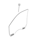 2019-2026 Ram 2500 3500 Front Door Glass Right Passenger New Mopar 68361318AC. Fixed Price $290.25.