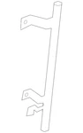 Genuine Ford Lower Guide NK4Z-61223A07-B. Fixed Price $106.55.