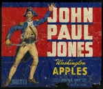 John Paul Jones Brand Scarce Apple Crate Label - Naches Washington Soaker. Fixed Price $14.99.