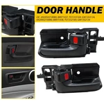 For 2003-2008 Pontiac Vibe Front Rear Lh+rh Black 2X Interior Door Handle. Fixed Price $13.99.