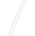 Genuine Mercedes-benz Window Divider 213-730-01-19. Fixed Price $78.40.