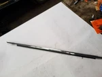 Front Right Chrome Exterior Door Glass Sweep Fits 1980-1987 Jaguar XJ6. Fixed Price $40.00.