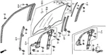 Genuine Honda Channel Door Run 72275-SV2-013. Fixed Price $112.03.