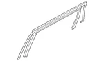 Genuine Mitsubishi Run Channel 82331W030P. Fixed Price $155.42.