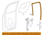 Gm Oem 14-19 Sierra 1500 Rear Door Glass Hardware-run W'strip 84462123. Fixed Price $150.73.