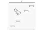Genuine Nissan Side Molding Fastener 72726-3TA0A. Fixed Price $8.04.